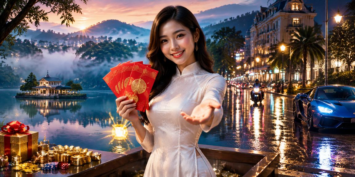 Phong bì đỏ ưu đãi chào mừng mùa lễ hội Đà Lạt dành cho thành viên mới px01